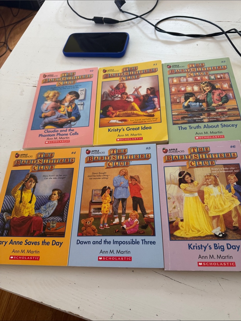 THE BABYSITTERS CLUB Retro 2018 Release Book Set 1-6